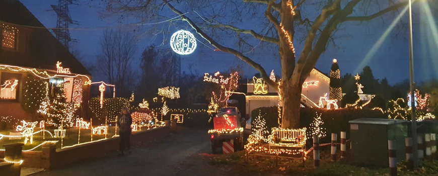 Wir suchen das glanzvollste Weihnachtshaus in Hilden >