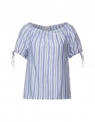 Street One - Gestreifte Carmenbluse