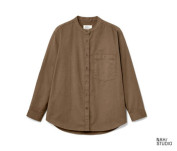 NAH/STUDIO Hemdbluse | nachhaltige Baumwolle, hazelnut NAH/STUDIO Hemdbluse | nachhaltige Baumwolle, hazelnut