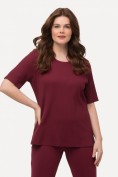 Shirt, Rippjersey, Slim, Rundhals, Halbarm, Biobaumwolle