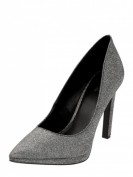 MICHAEL Michael Kors Brielle Pump - High Heels mit Effektgarn - Silber MICHAEL Michael Kors Brielle Pump - High Heels mit Effektgarn - Silber