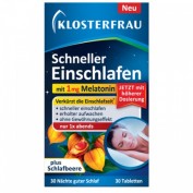 Klosterfrau Schneller Einschlafen 1mg Melatonin 30St
