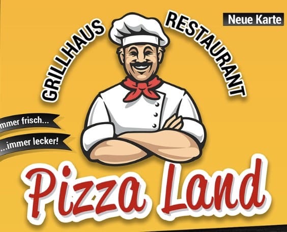 Pizza Land Solingen Grill Pasta Schnitzler Auflauf Burger Logo-Pizza-Land-Solingen