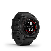 GARMIN FENIX 7 PRO SOLAR Smartwatch Silikon, 125-208 mm, Schwarz/Schiefergrau