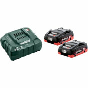 Metabo Basic-Set 2 x LiHD 4 Ah