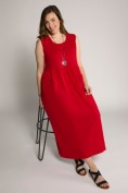 Jerseykleid, Prinzessnaht, Taschen, Rundhals, ärmellos Jerseykleid, Prinzessnaht, Taschen, Rundhals, ärmellos