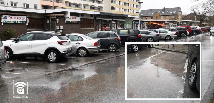 Werden die Parkbuchten zu klein? Droht ein Verlust von Stellplätzen?