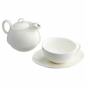 Teeset aus Porzellan ´Tea for one´ 3-teilig 1St Teeset aus Porzellan ´Tea for one´ 3-teilig 1St