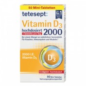 Tetesept Vitamin D3 2000 50er
